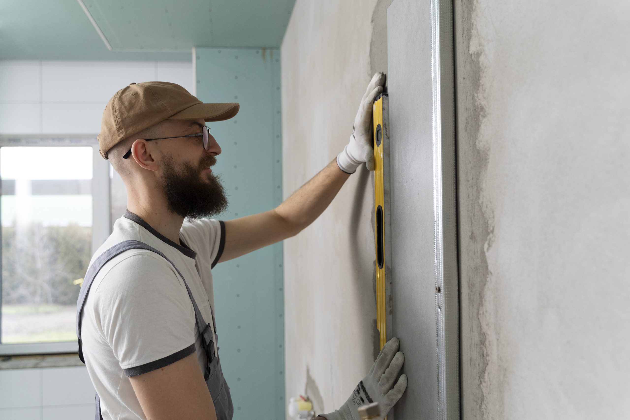 tiler-working-renovation-apartment (2) stucco repair easily