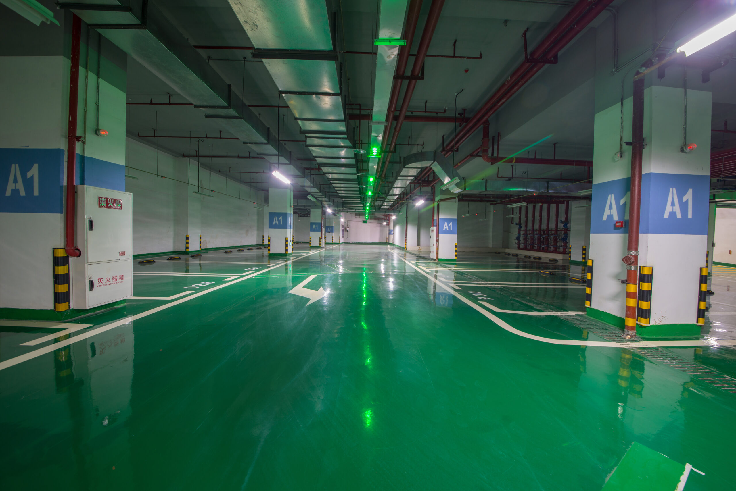 Garage floor epoxy